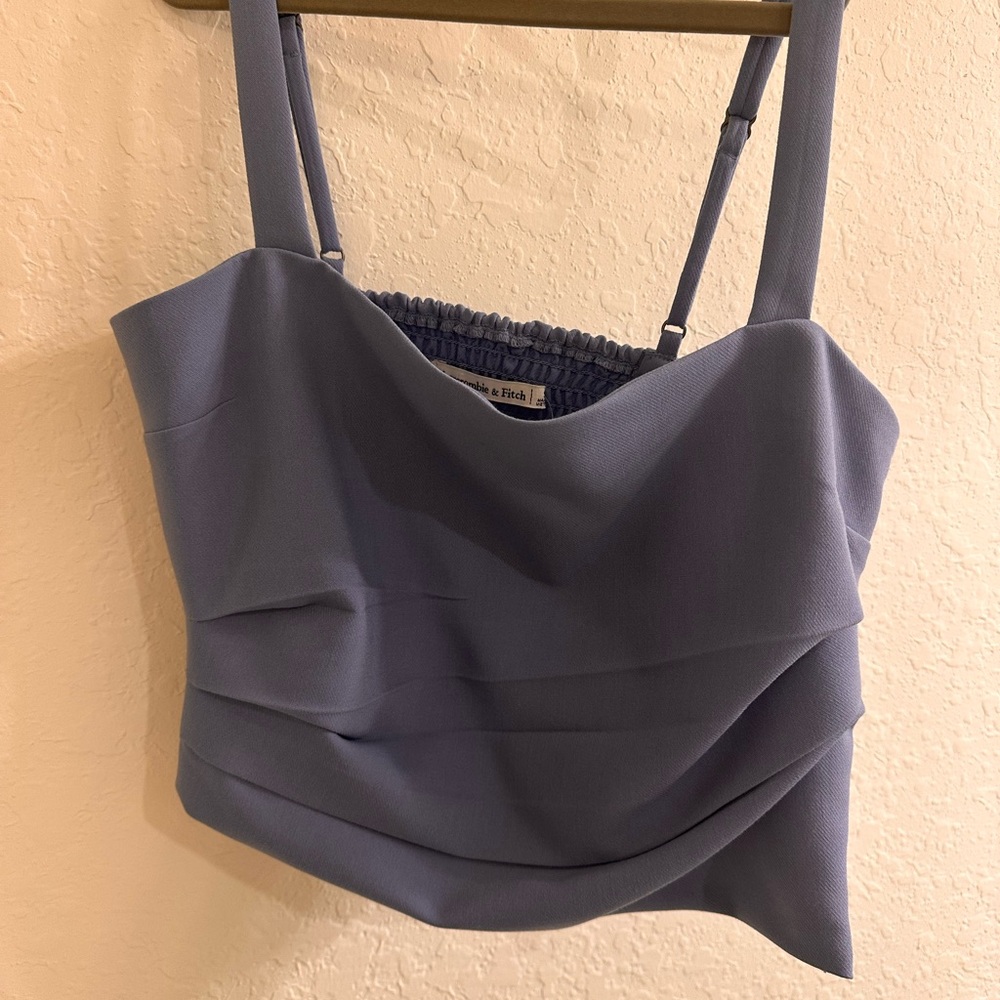 Abercrombie & Fitch Lavender Crop Top